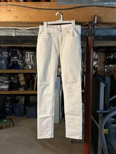 Acne Studios White Denim Jeans