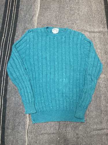 Coloured Cable Knit Sweater × Vintage × Woolrich … - image 1