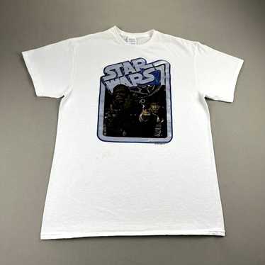 Star Wars Star Wars T-Shirt Medium White Han Solo… - image 1