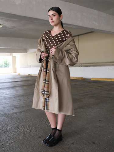 Vintage Burberry Car Coat with Removable Lining - image 1
