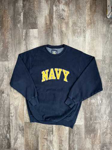 Steve And Barrys × Vintage Vintage Navy Sweatshirt