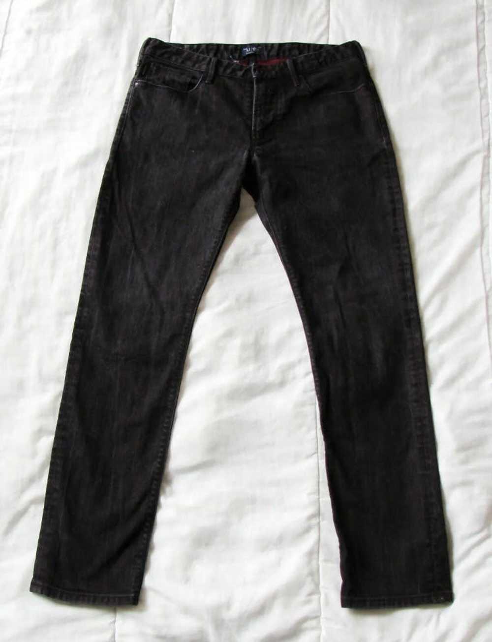 Armani Armani Jeans Black / Red Denim Jeans J06 S… - image 2