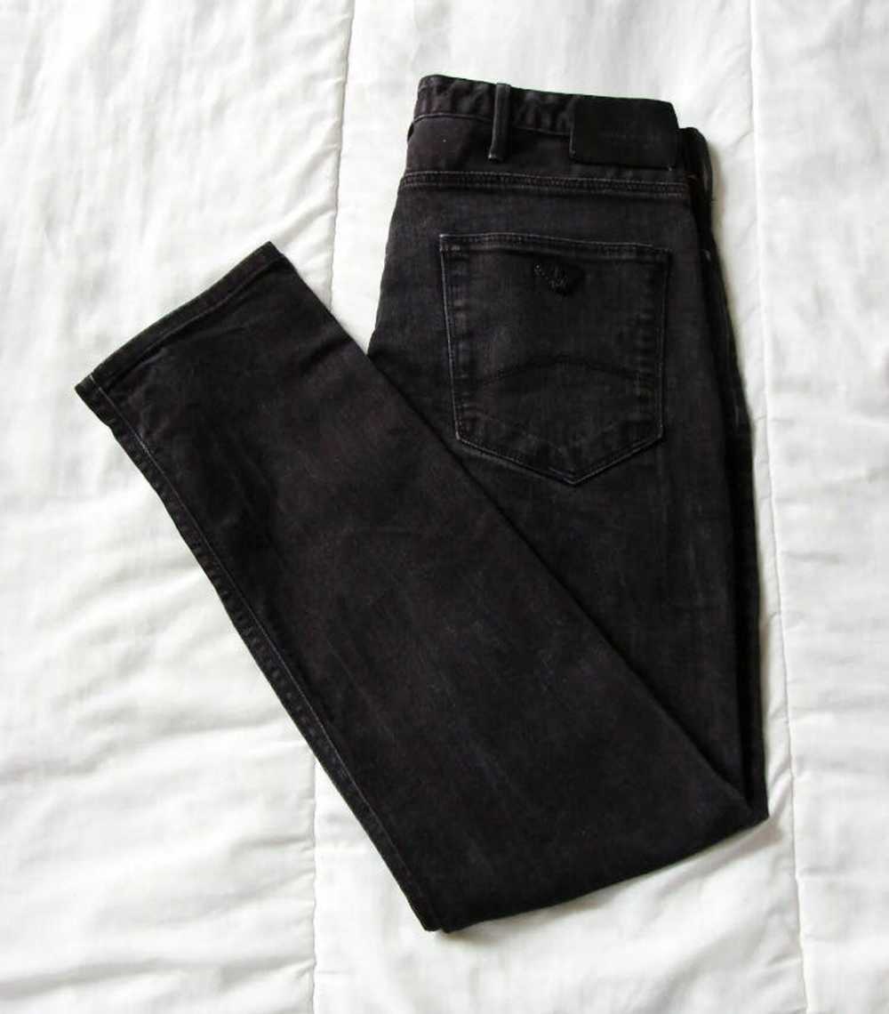 Armani Armani Jeans Black / Red Denim Jeans J06 S… - image 3