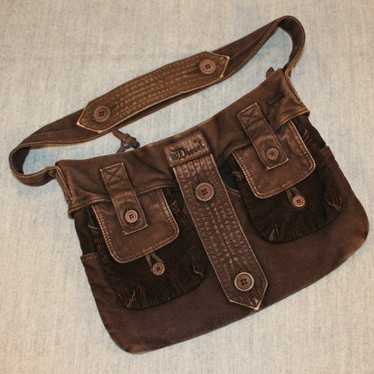 Vintage diesel bag brown - Gem