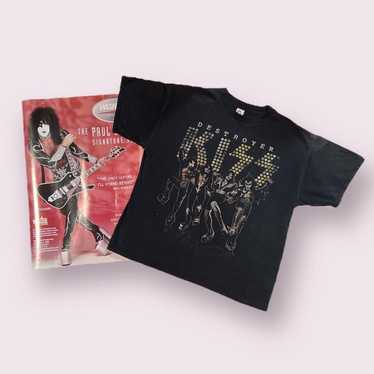 Vintage kiss destroyer tshirt - Gem