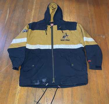 Vintage 50s USMA West Point US Military Academy Cadet Hooded Coat Jacket  1950s