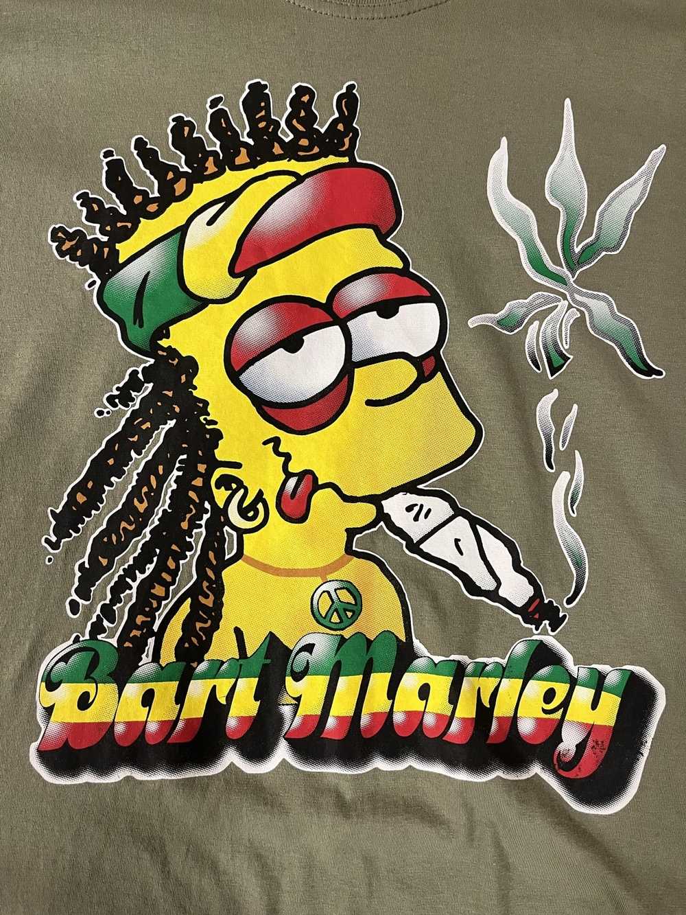 Bob Marley × The Simpsons × Very Rare Bart Simpso… - image 2
