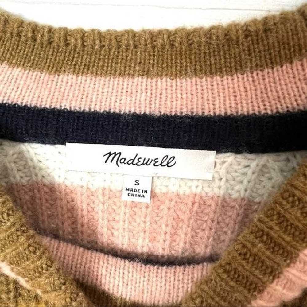 Madewell Madewell Striped Tilden Pullover Merino … - image 8