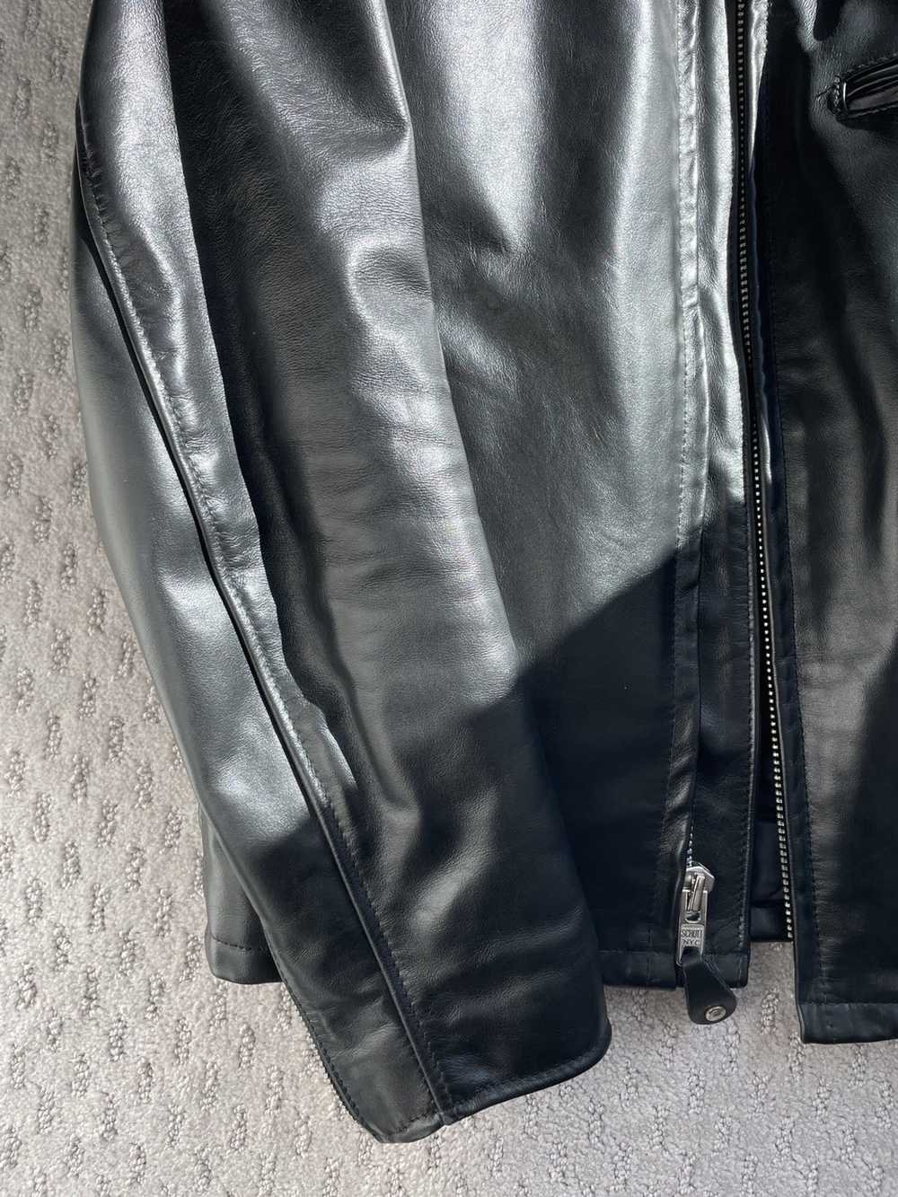 Schott schott horsehide leather jacket - image 3