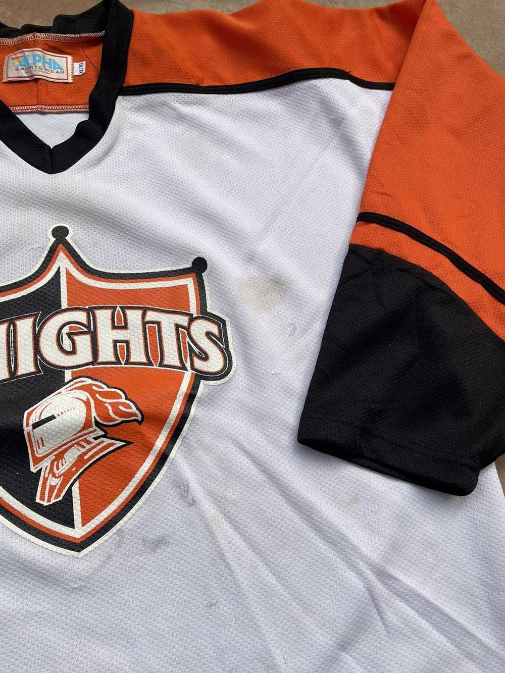 Hockey Jersey VINTAGE ALPHA SPORTSWEAR KNIGHTS IC… - image 3