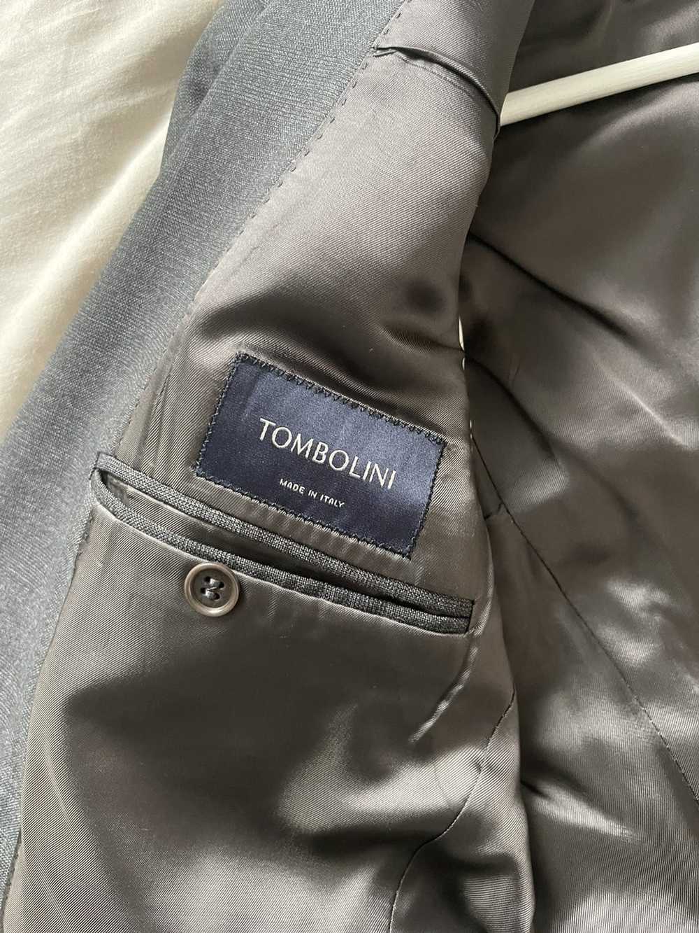 Tombolini Tombolini 50 Grey classic blazer virgin… - image 5