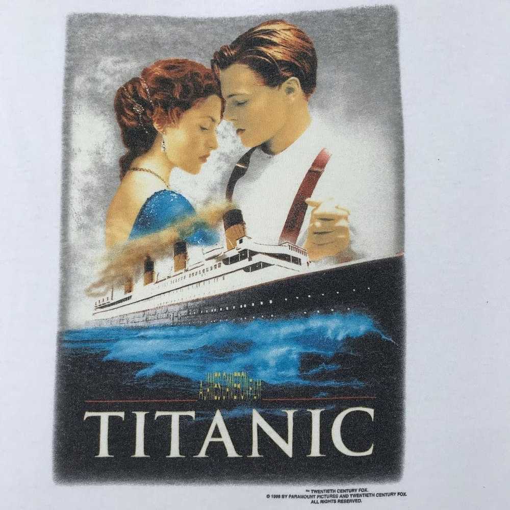 Vintage Vintage Titanic Movie Tee 1998 by Paramou… - image 2