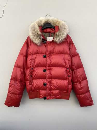 Moncler Moncler Red Down Puffer Jacket