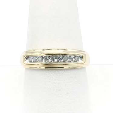 10K Men's Diamond Ring - image 1