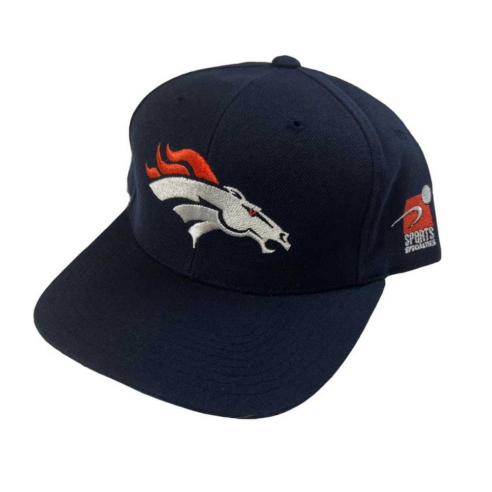 Vintage Denver Broncos Sports Specialties Script Black Dome Snapback F –  Stuck In The 90s Sports