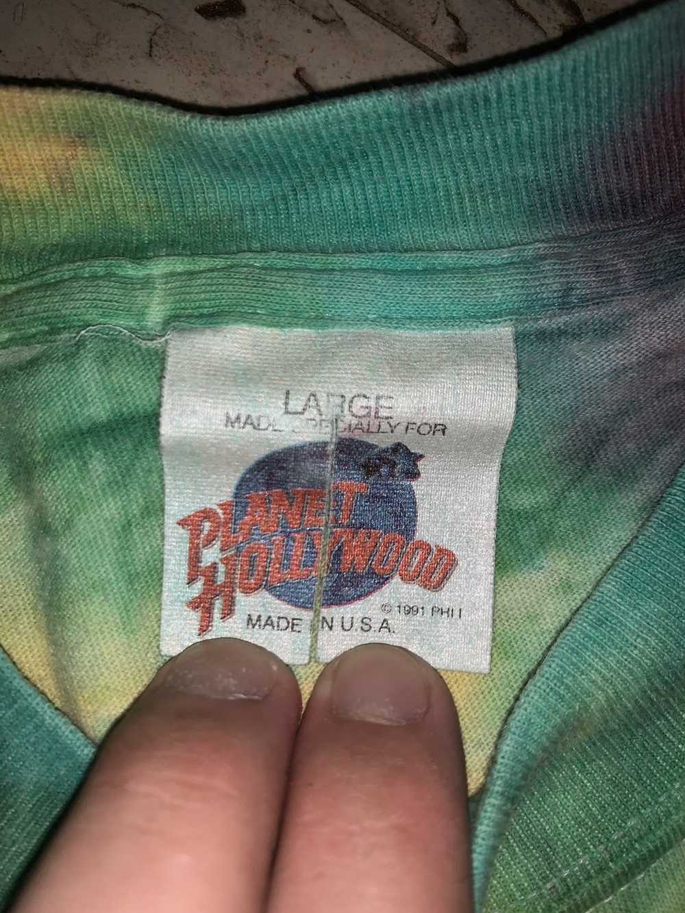 Vintage 1991 Planet Hollywood X Hard Rock Cafe “J… - image 3