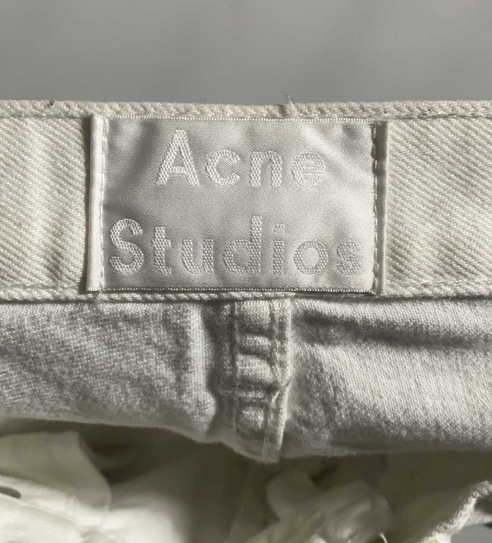 Acne Studios Acne Studios White Jeans Town White … - image 2