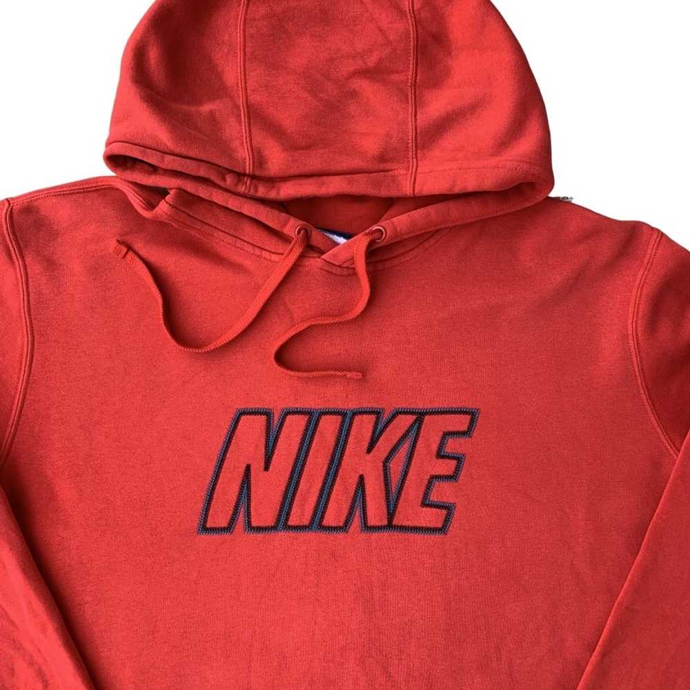 Nike Red Nike Spellout Hoodie - Embroidered - image 2