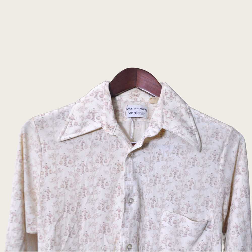 Van Heusen 70s Disco Shirt - image 5