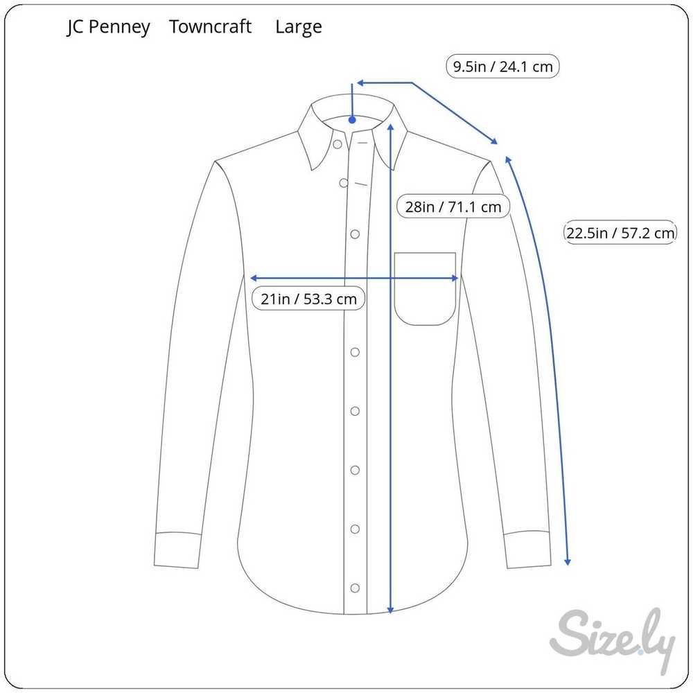 J.C. Penney Towncraft JC Penneys Vintage Flannel … - image 9