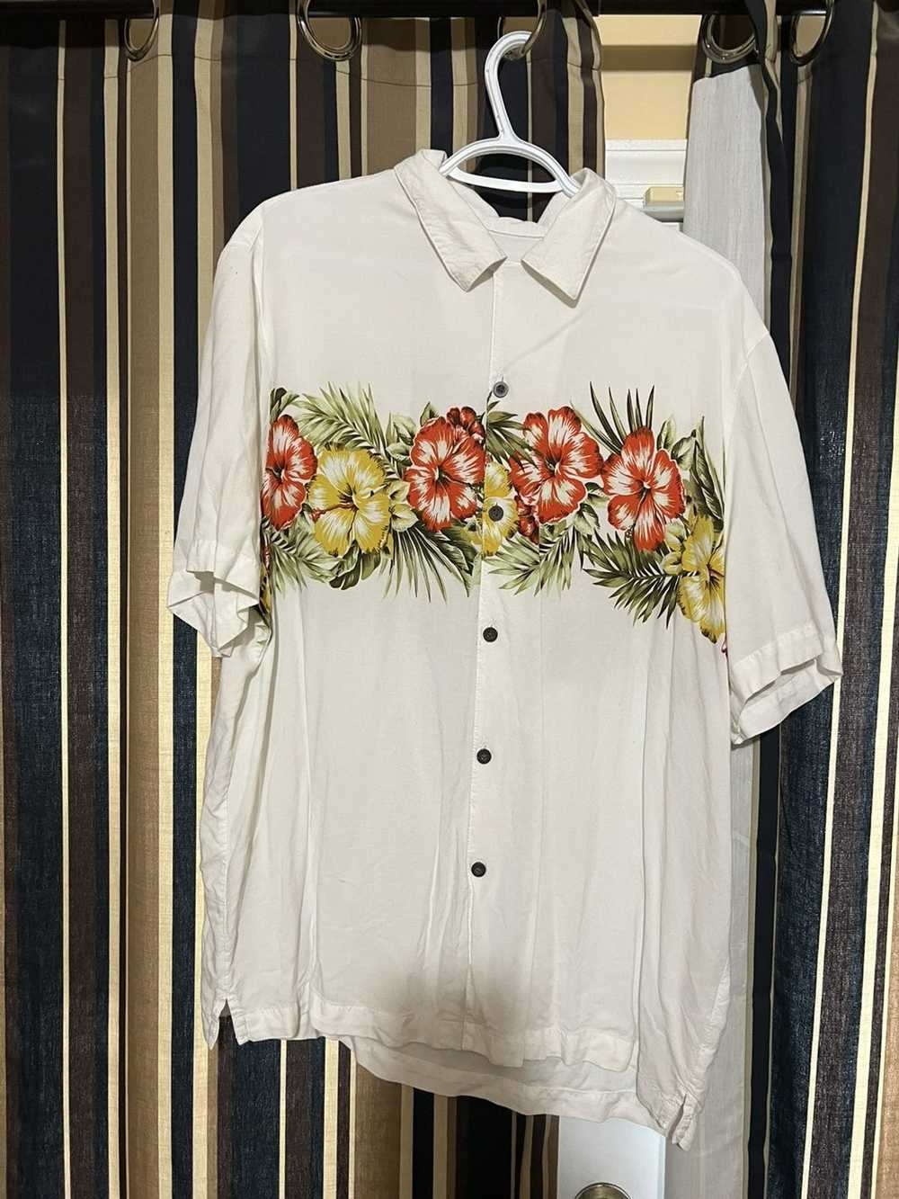 Aloha Wear × Hawaiian Shirt Vintage 80's GEORGE H… - image 1