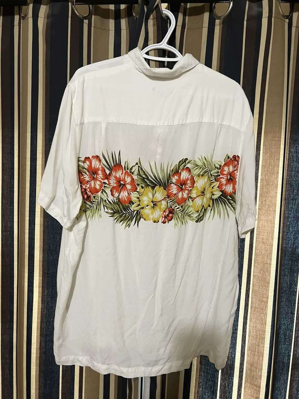 Aloha Wear × Hawaiian Shirt Vintage 80's GEORGE H… - image 2