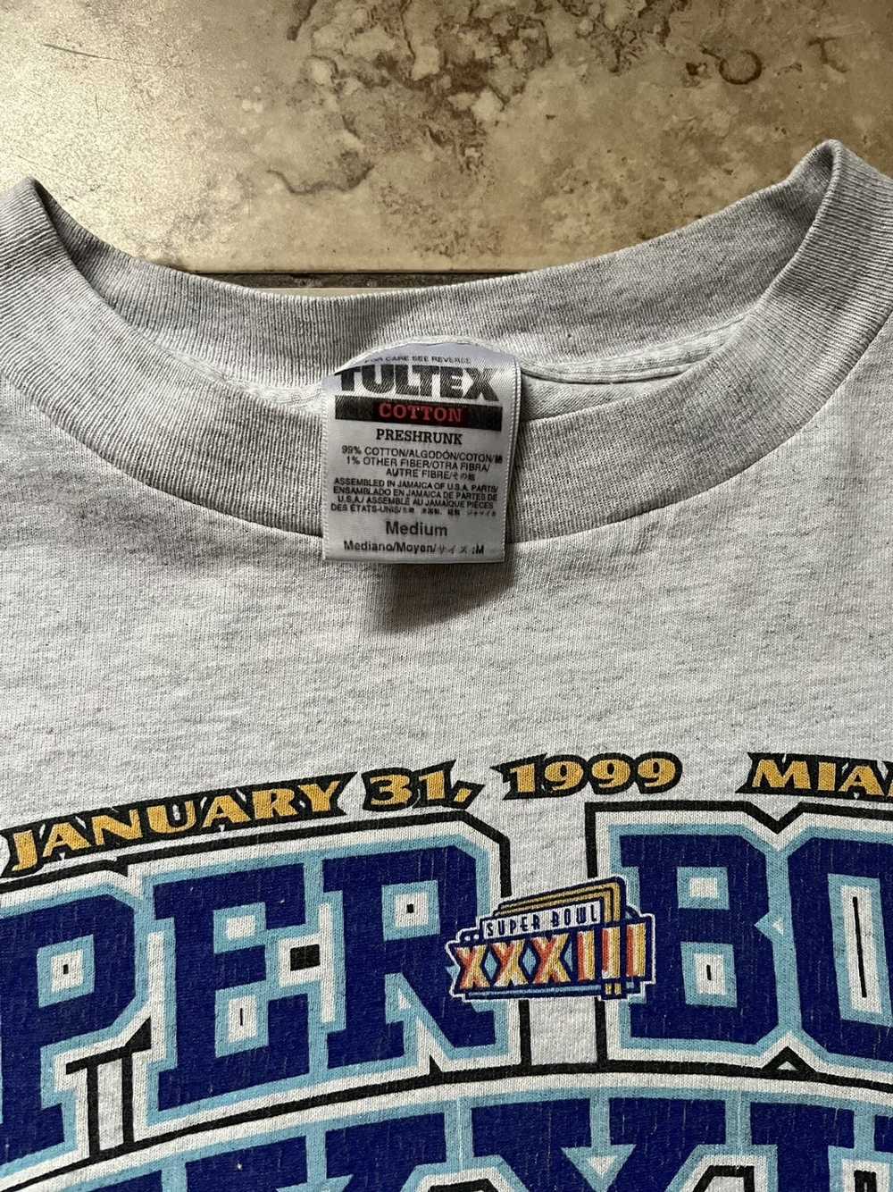 Streetwear × Tultex × Vintage Super Bowl 33 - image 2