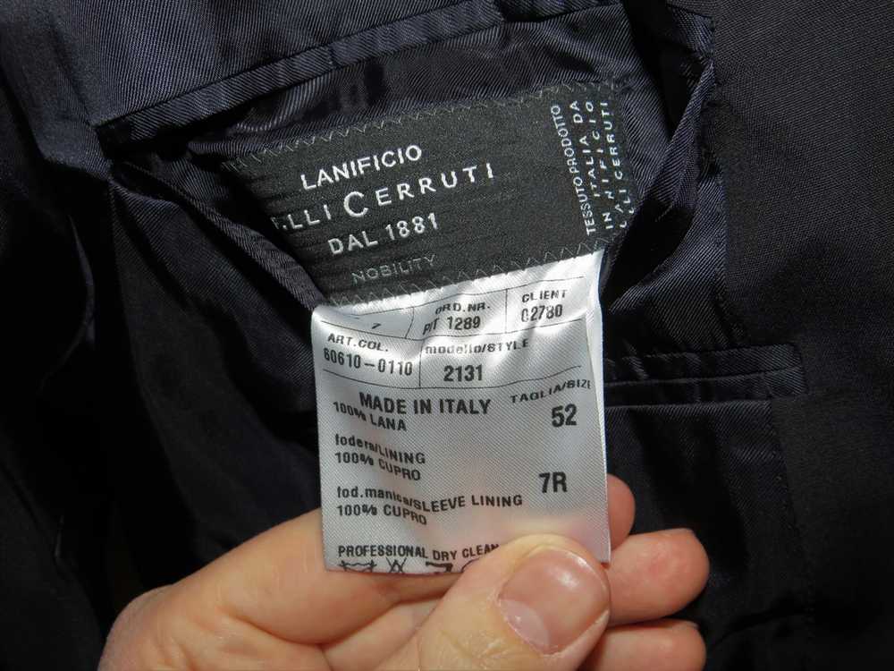 Other MACO Caruso Cerruti Dark Blue Gabardine Two… - image 12