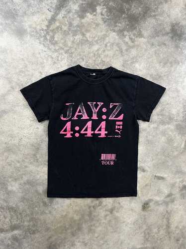 Jay Z Jay Z 4:44 Pink Puff Print Album Tee Black S