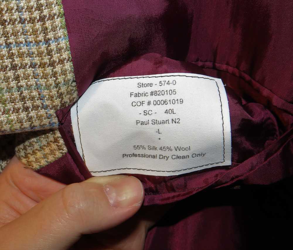 Oxxford Clothes × Paul Stuart Silk Blend Barley H… - image 11