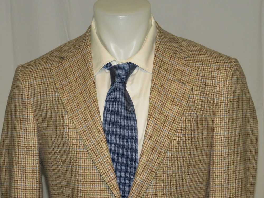 Oxxford Clothes × Paul Stuart Silk Blend Barley H… - image 2