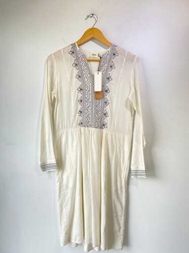 Hartford White Embroidered Dress