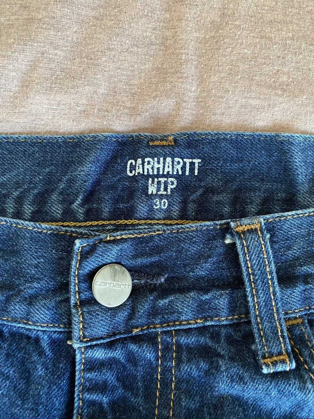 Carhartt Wip Carhartt Wip Dark Denim Jeans - image 2