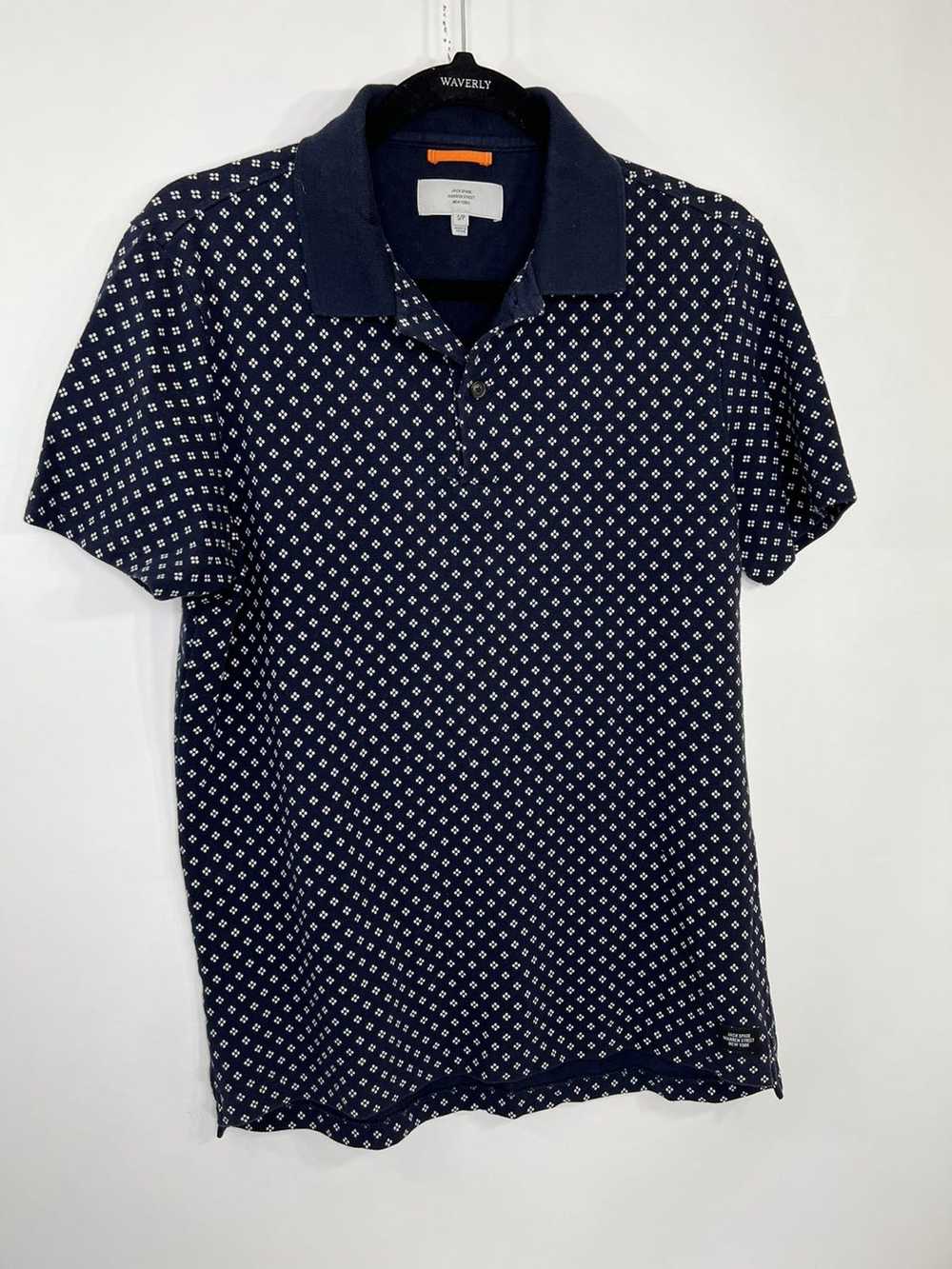 Jack Spade Jack Spade Eskridge Dot Button Up Polo Shi… - Gem