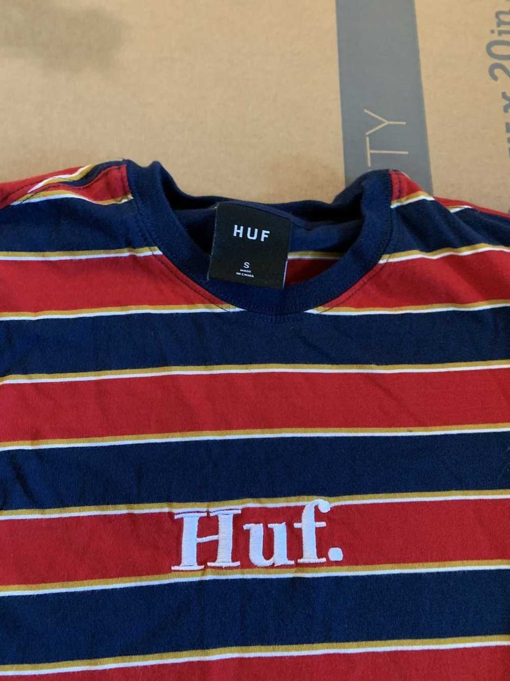 Huf Huf striped long sleeve shirt - image 2