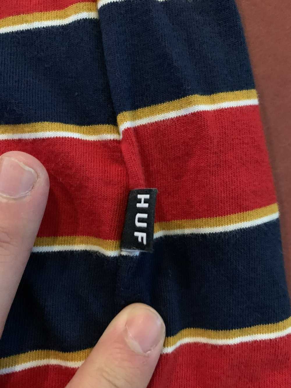 Huf Huf striped long sleeve shirt - image 4