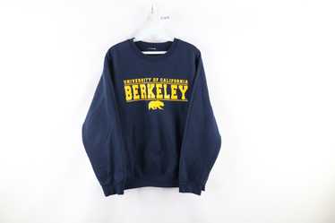University of California Berkeley Champion Arch & Seal Men's Hoodie Sweatshirt in Grey | Size X-Small