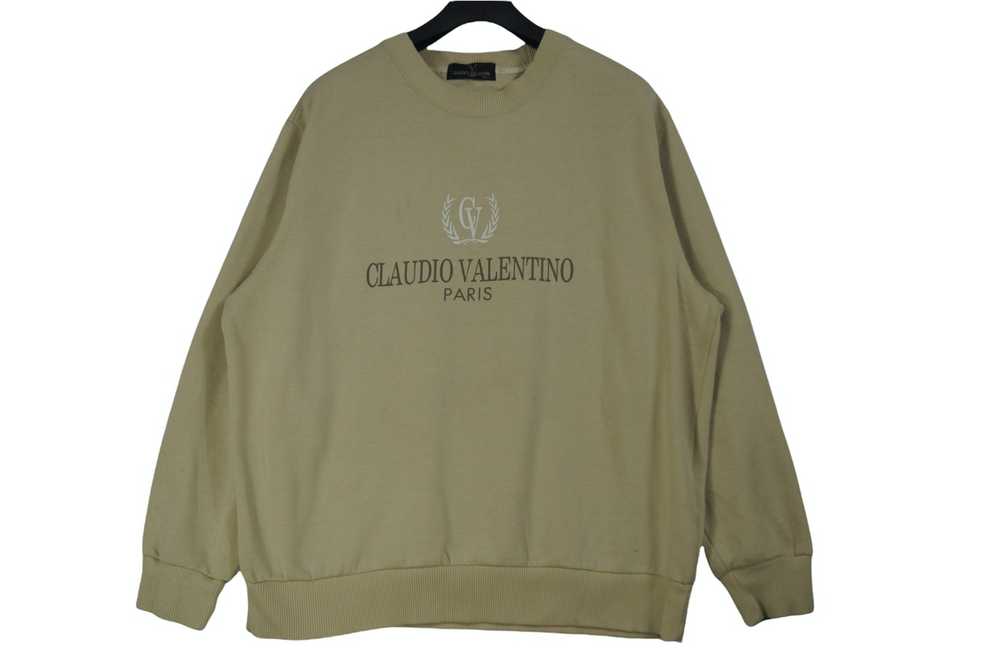 Italian Designers Rare!! Vintage Sweatshirt Claud… - image 1