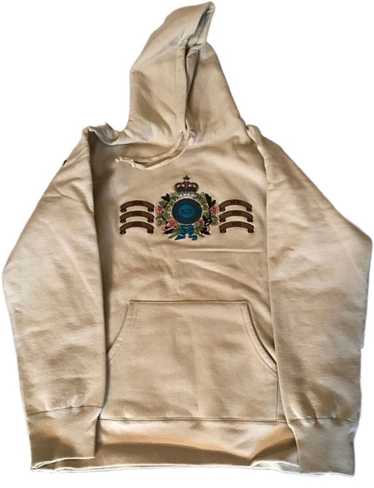 Supreme Supreme Crest Hooded Sweatshirt Tan - image 1