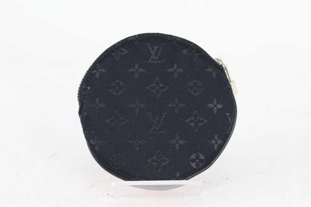Louis Vuitton Louis Vuitton Black Monogram Satin … - image 6