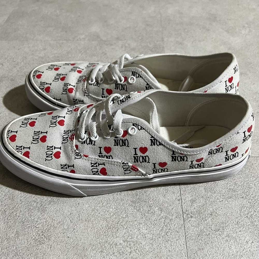 Number (N)ine Number (N)ine Vans "I love Number Nine" Sneakers