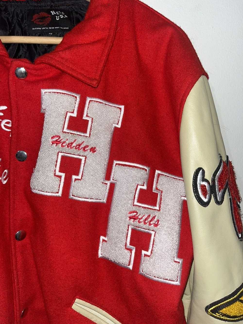 Japanese Brand Hidden Hills Varsity Jacket - image 3