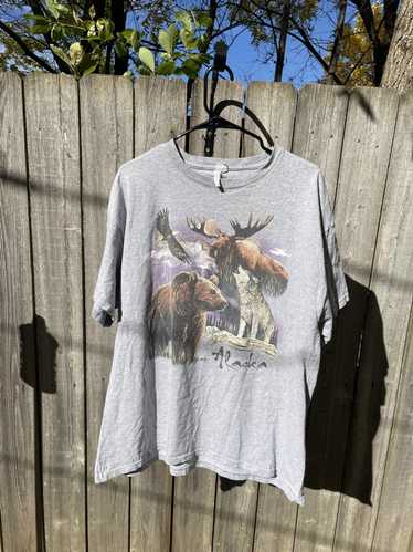 Animal Tee × Vintage Alaska Animal Nature Tee