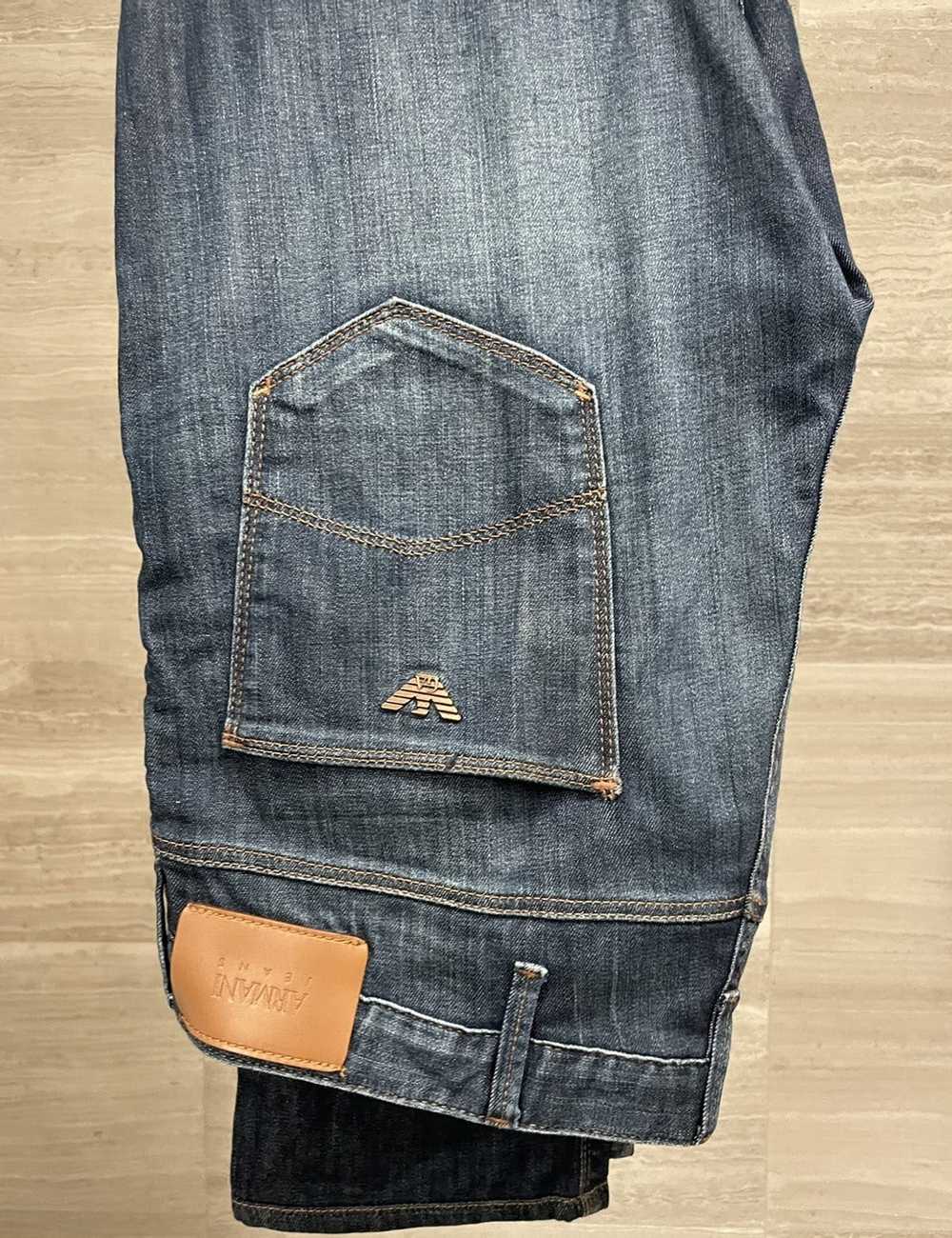 Armani Armani Slim Fit Blue Jeans Size 32/32 - image 2