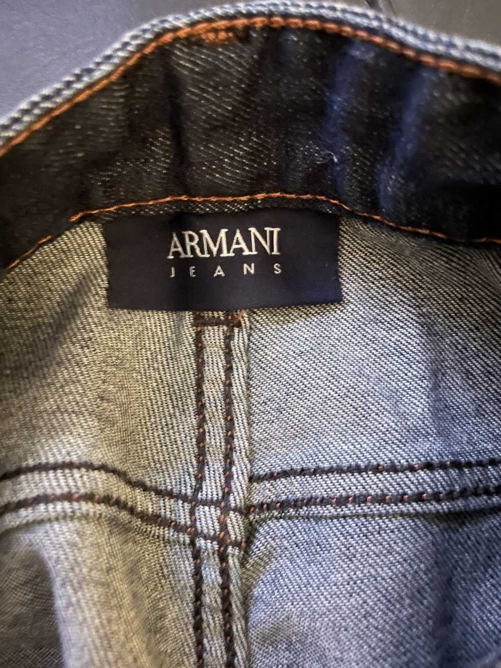 Armani Armani Slim Fit Blue Jeans Size 32/32 - image 4