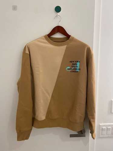 Awake AWAKE NEW YORK Tan Two-Tone Split City Sweat