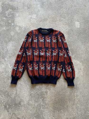 Archival Clothing × Coloured Cable Knit Sweater ×… - image 1