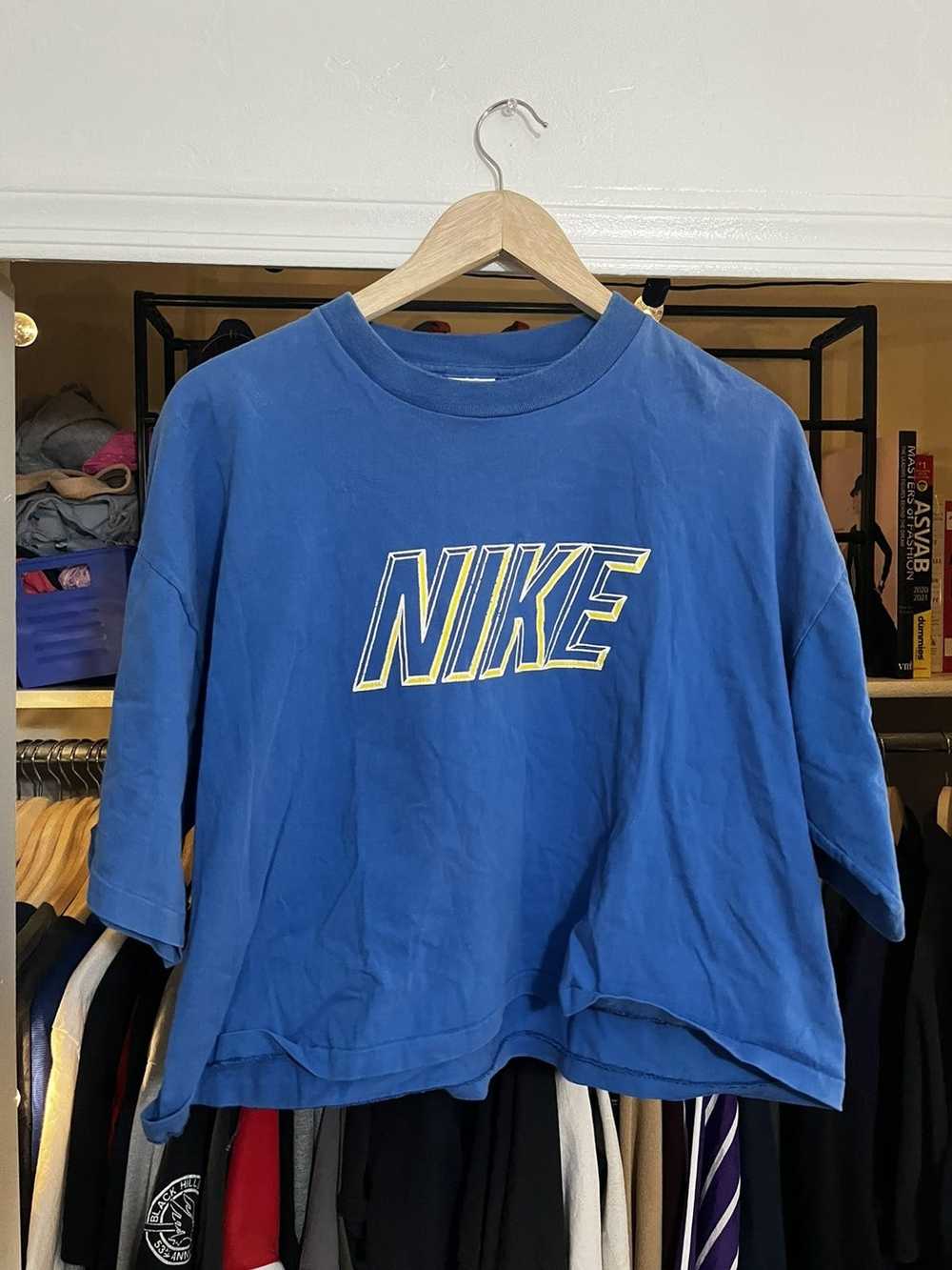 Nike × Vintage Vintage 90’s Nike Crop Top - image 1