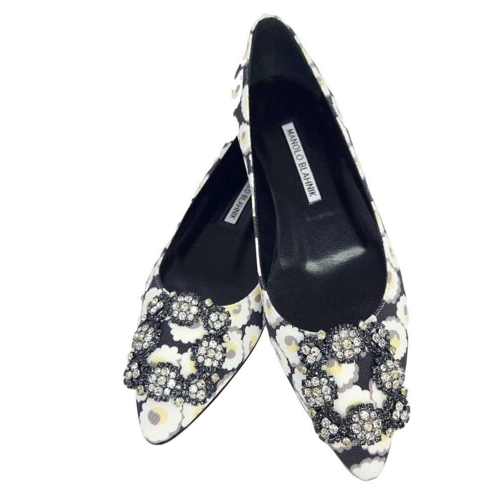 Manolo Blahnik Leather ballet flats - image 1