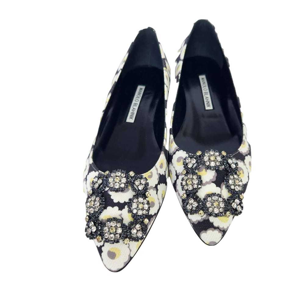 Manolo Blahnik Leather ballet flats - image 2